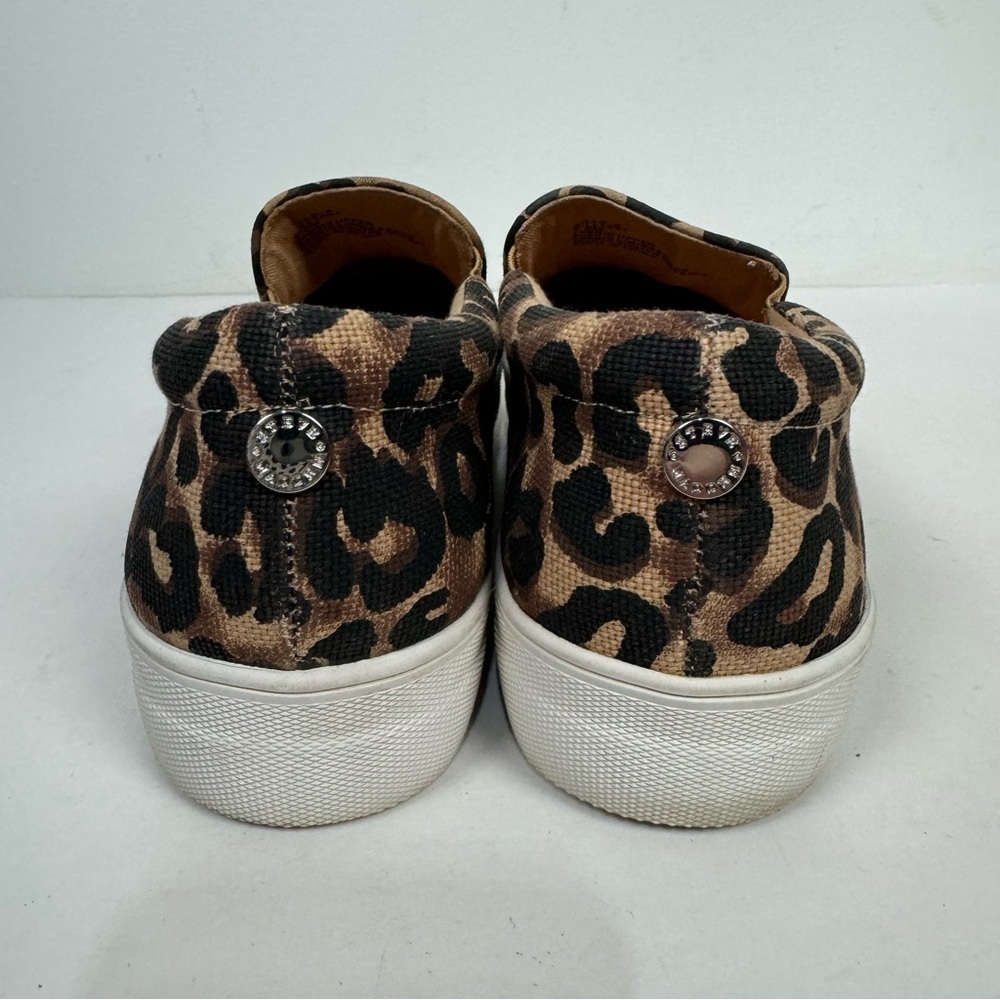 Steve Madden gills leopard animal print slip on shoes casual cheetah - Picture 3 of 6